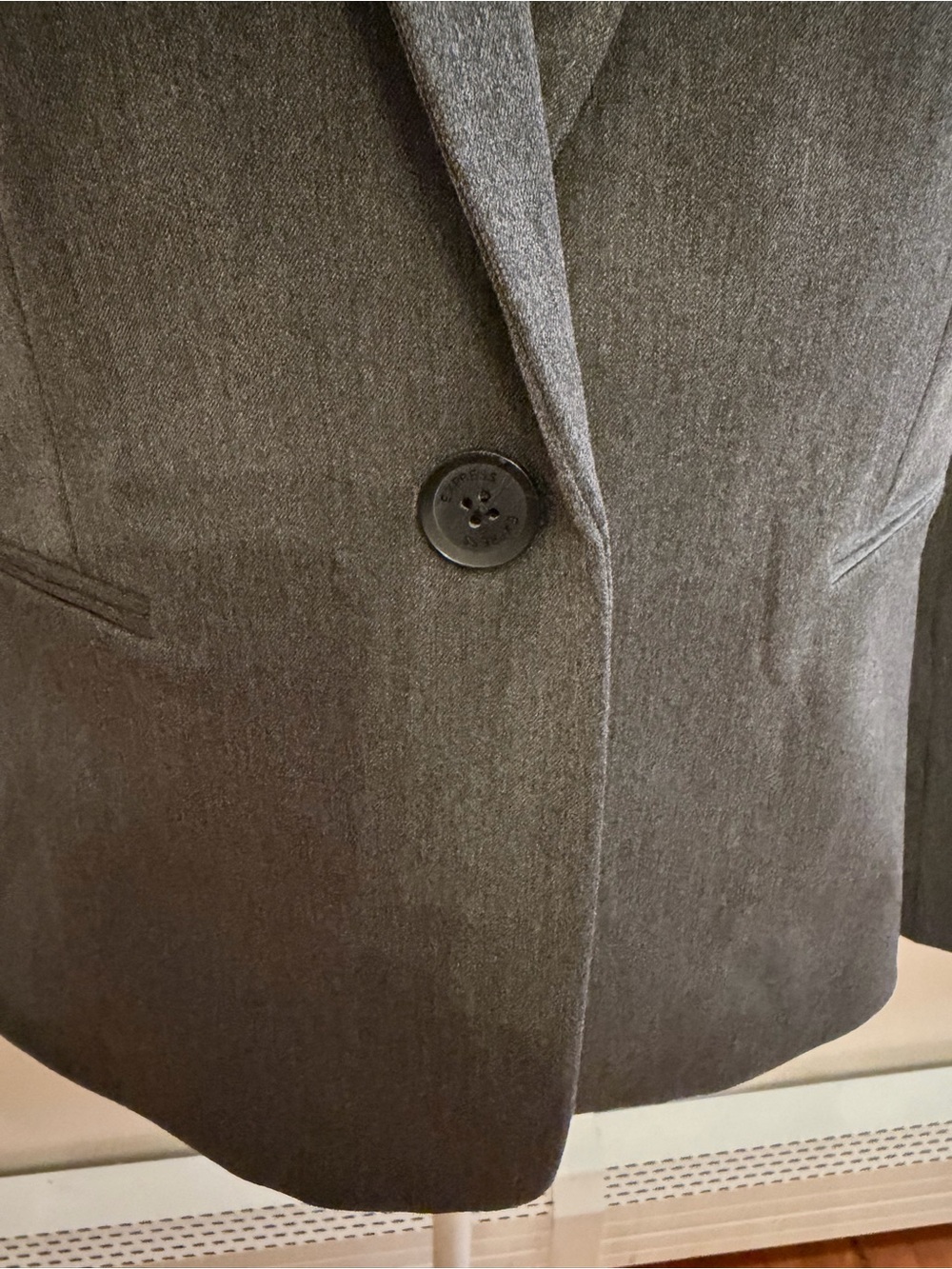 Express Charcoal Gray 2-Piece Pant Suit | Size 10 | Blazer NWT + Pants NWOT - Picture 12 of 15